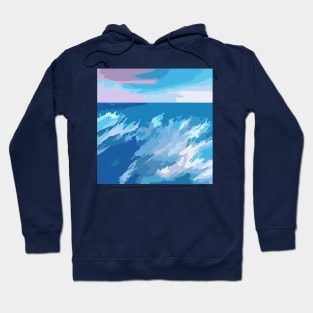 Ocean waves Hoodie